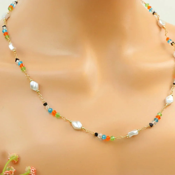 "New Beautiful Design Necklace Chain for Women/Girls, Gift, N606 - Picture 10 of 10